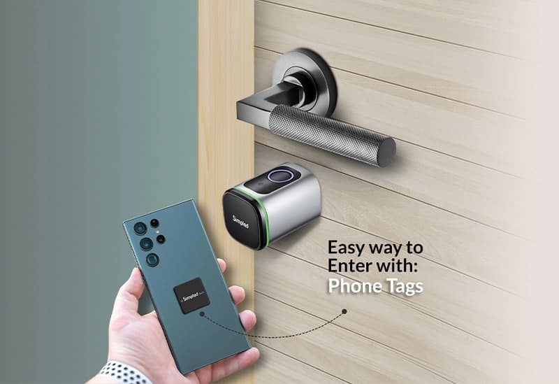 Simpled Contactless Phone Tag - Pack of 4 (FA-SP)