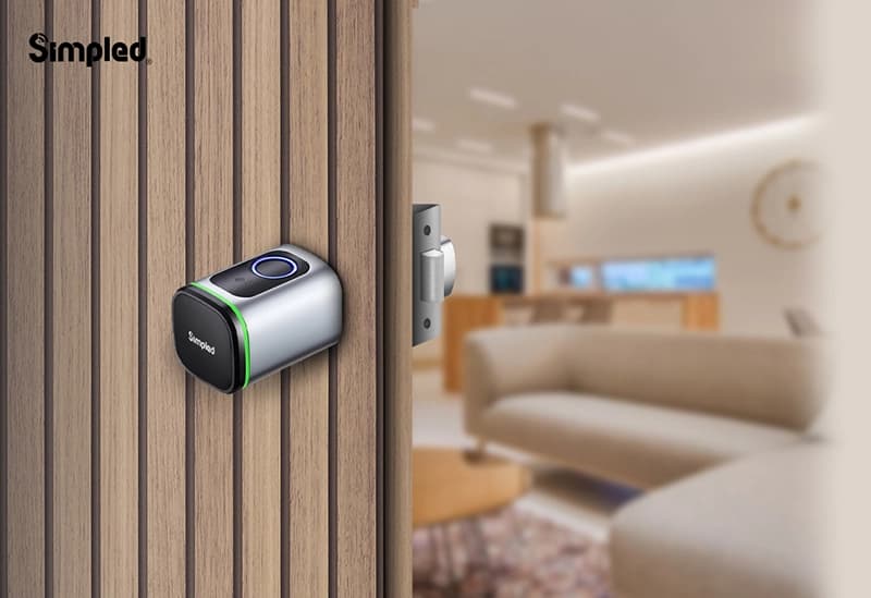 Simpled Night Latch Smart Lock RF-SP