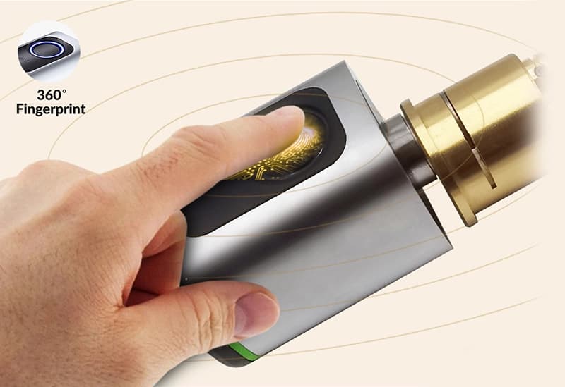 Simpled Night Latch Smart Lock RF-SP