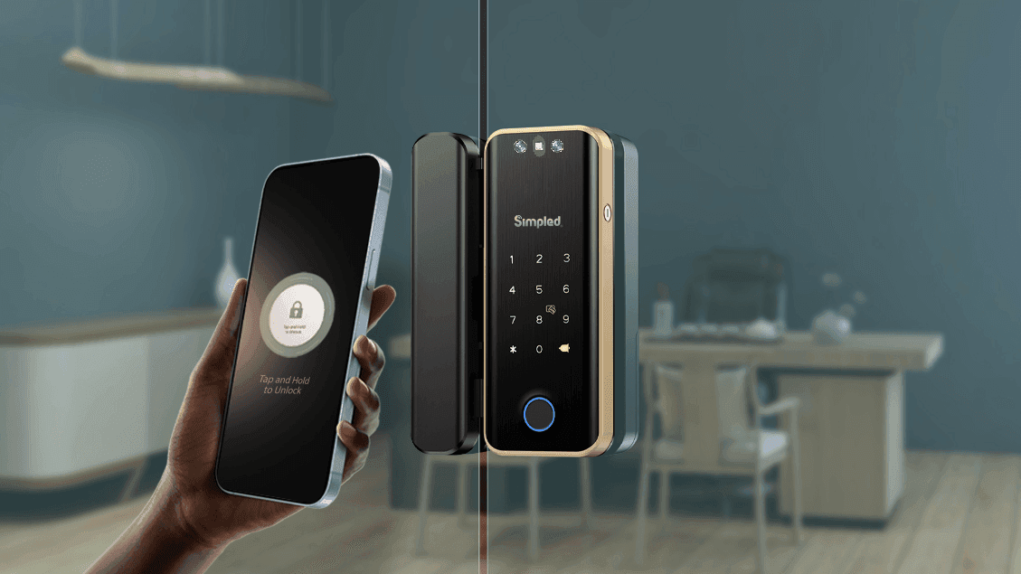 Simpled GF Glass Door Lock