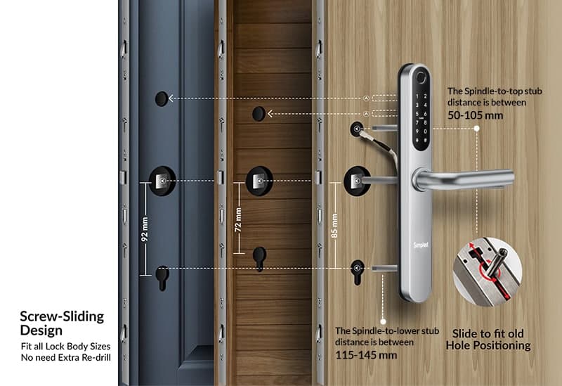 Double-Sided Smart Lock