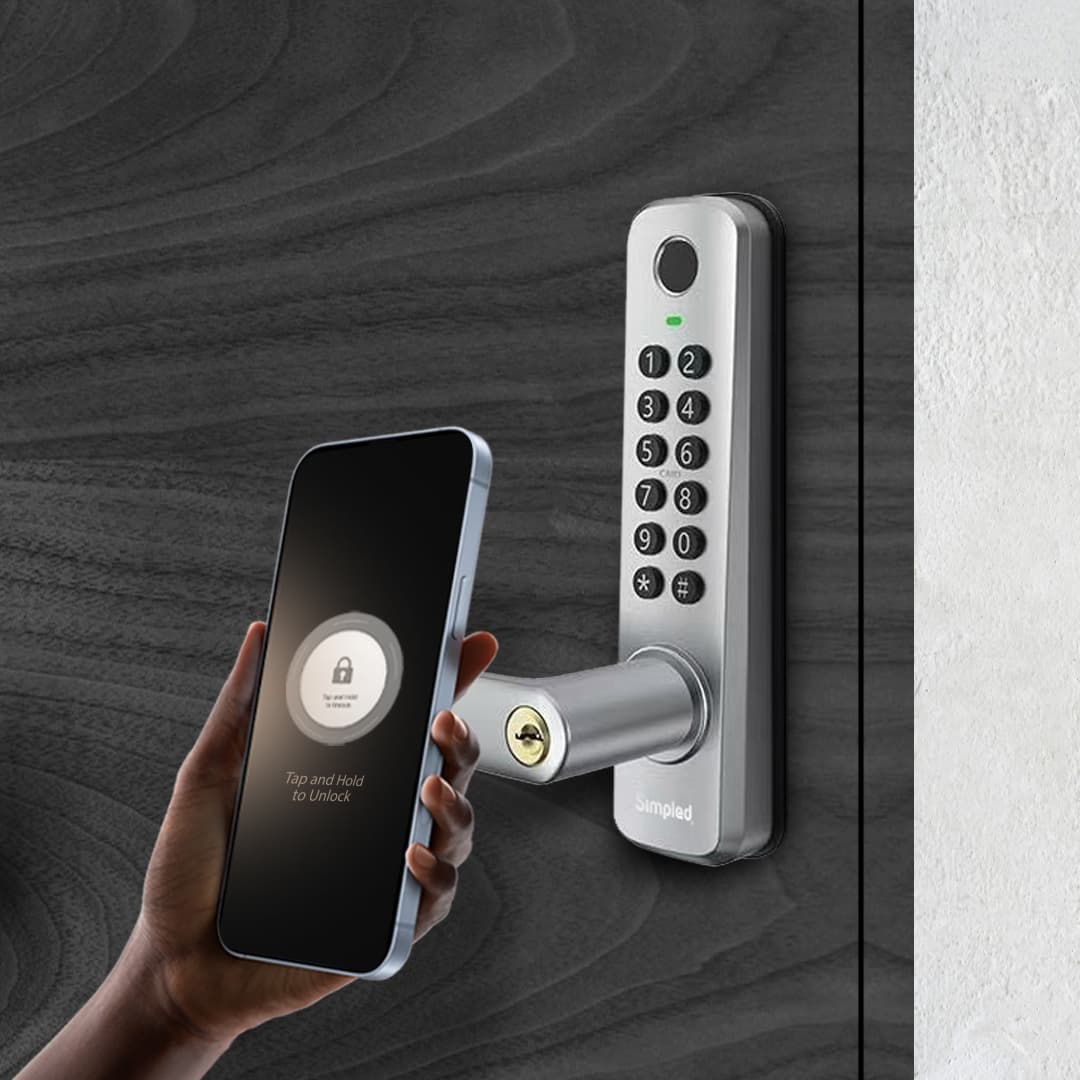 Simpled WF-SP Weatherproof Slim Series Smart Lock