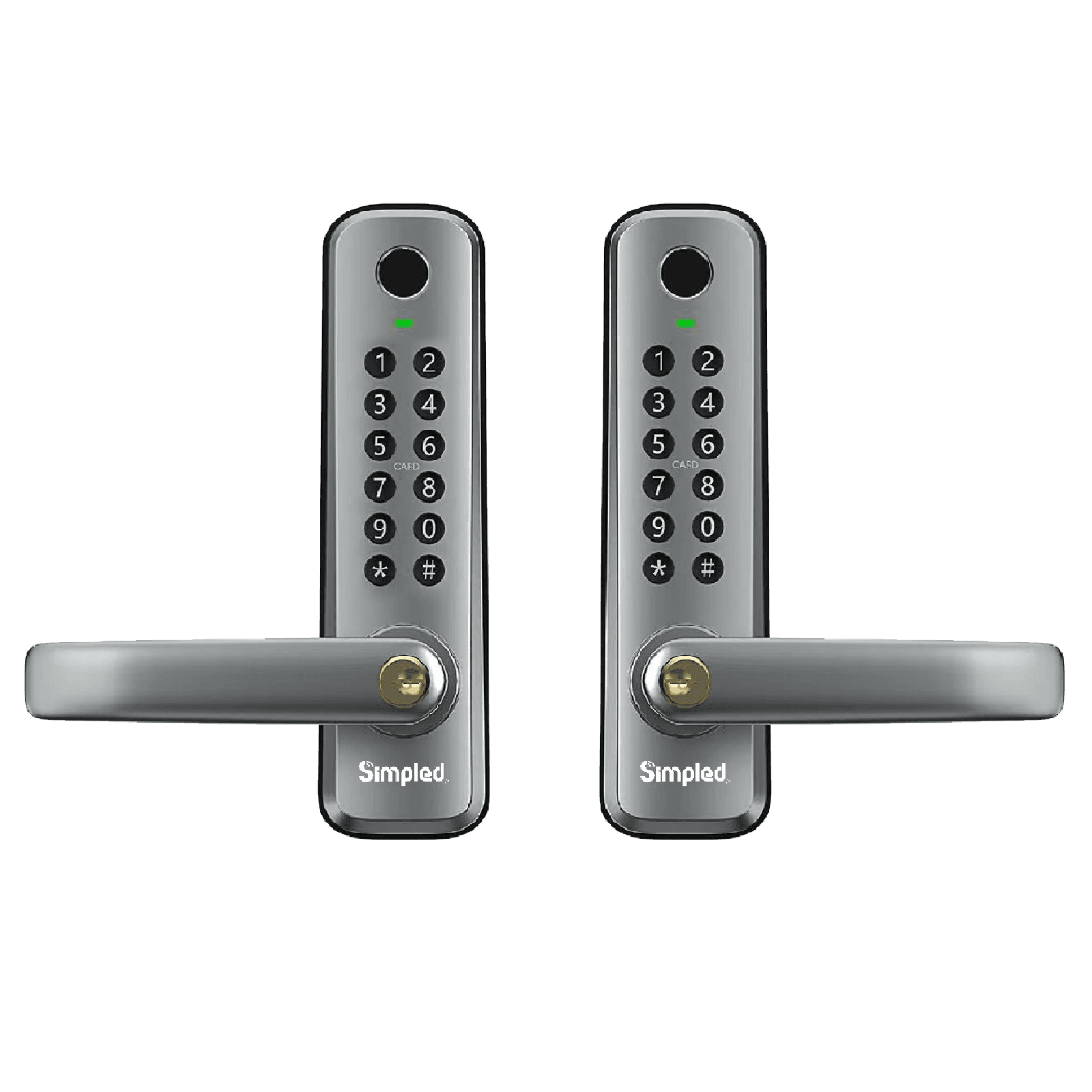 Simpled DWF-SP Double-Side Weatherproof Smart Lock