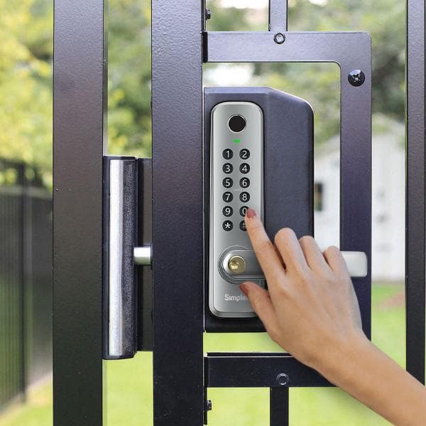 Simpled DWF-SP Double-Side Weatherproof Smart Lock