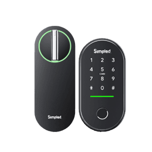 Simpled MF Euro motorised cylinder smart lock