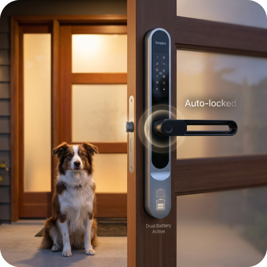 Smart lock built for daily life usage
